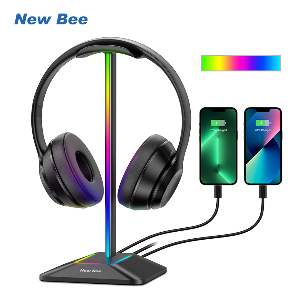 Gaming Accessories Sale - New Bee Z8 RGB Headphones Stand