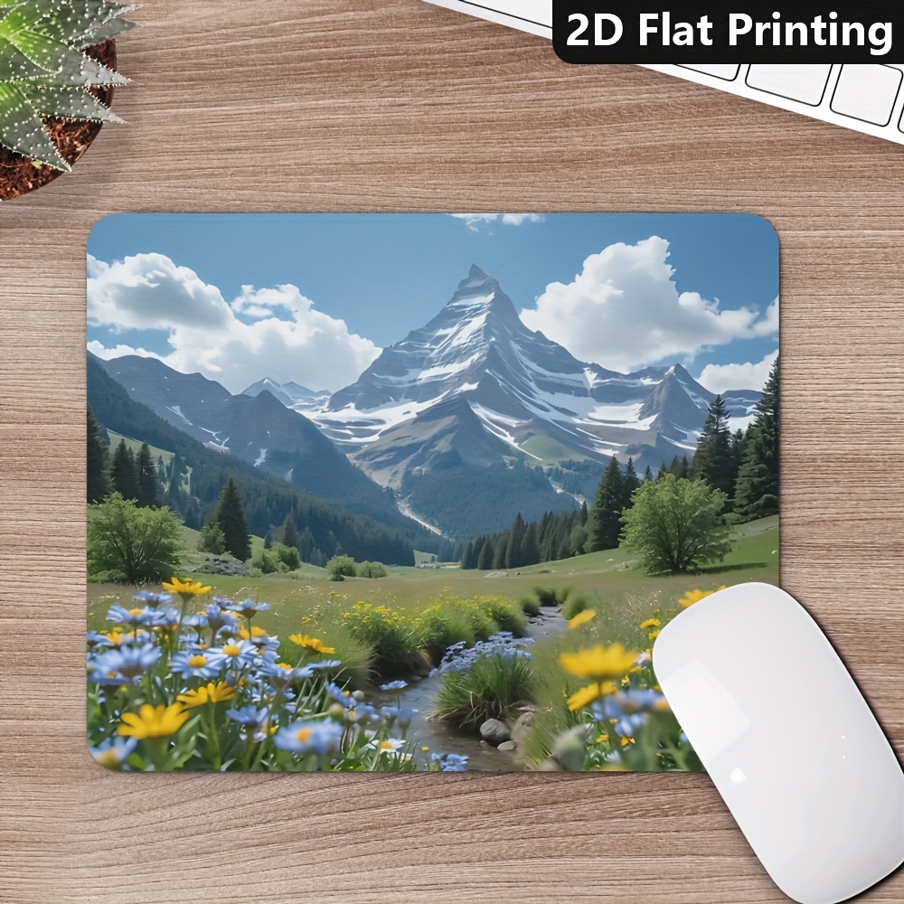 Gaming Accessories Pc Setup - Gaming Office Non-Slip Mouse Pad Scenic