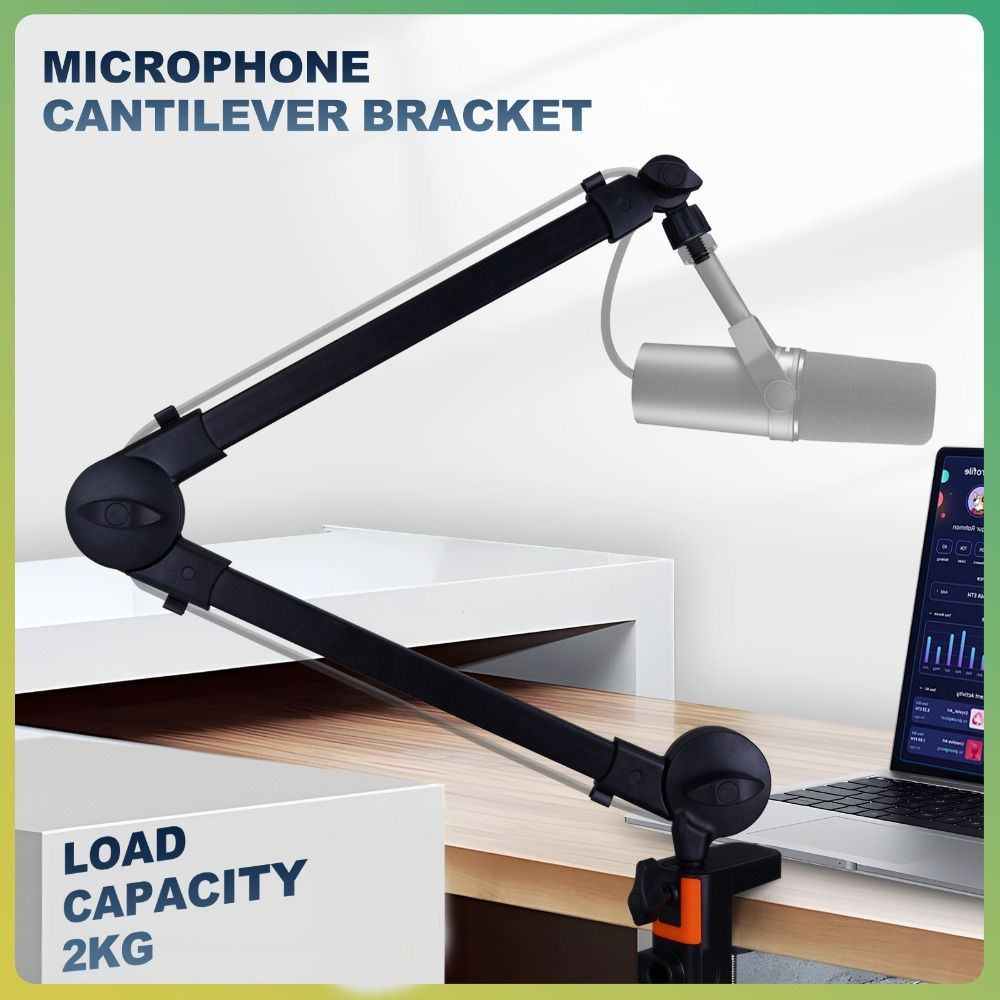 Video Gaming Accessories - Microphone Boom Arm Mic Stand Desk