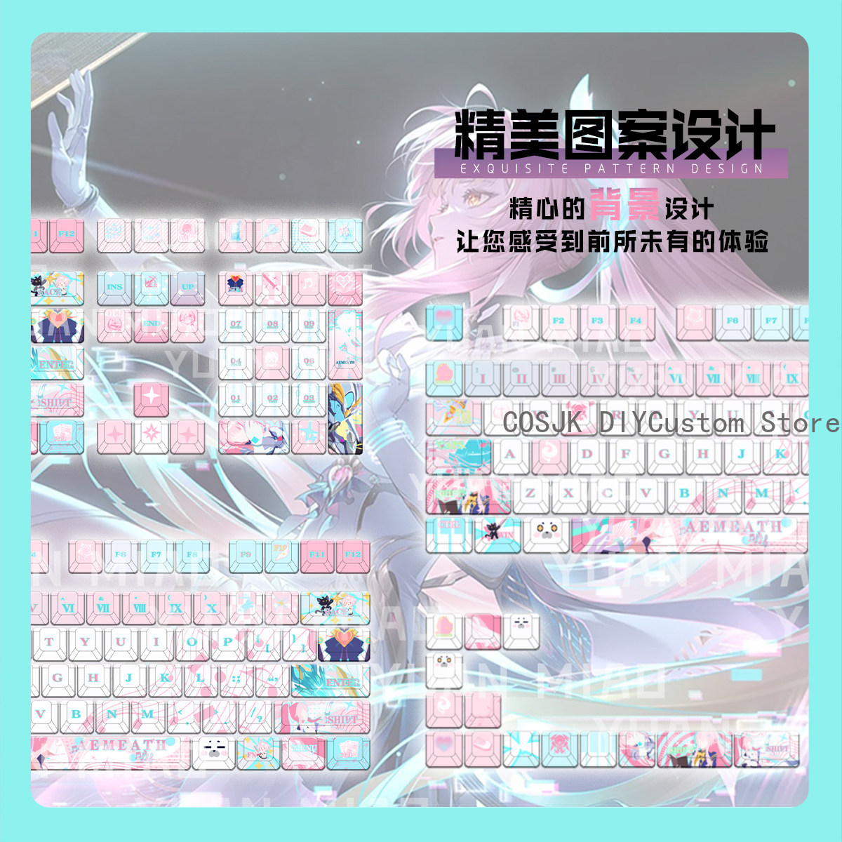 122 Keys Anime Wuthering Waves - đánh giá và giá Gaming Accessories