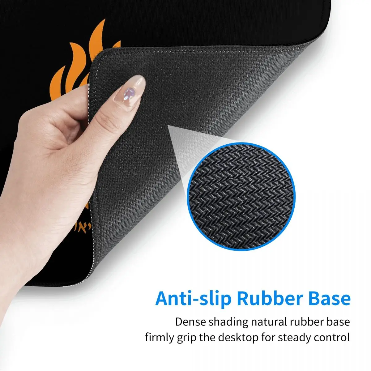 Large Mouse Pad My Fire Rebbe  - đánh giá và giá Gaming Accessories For Free Fire