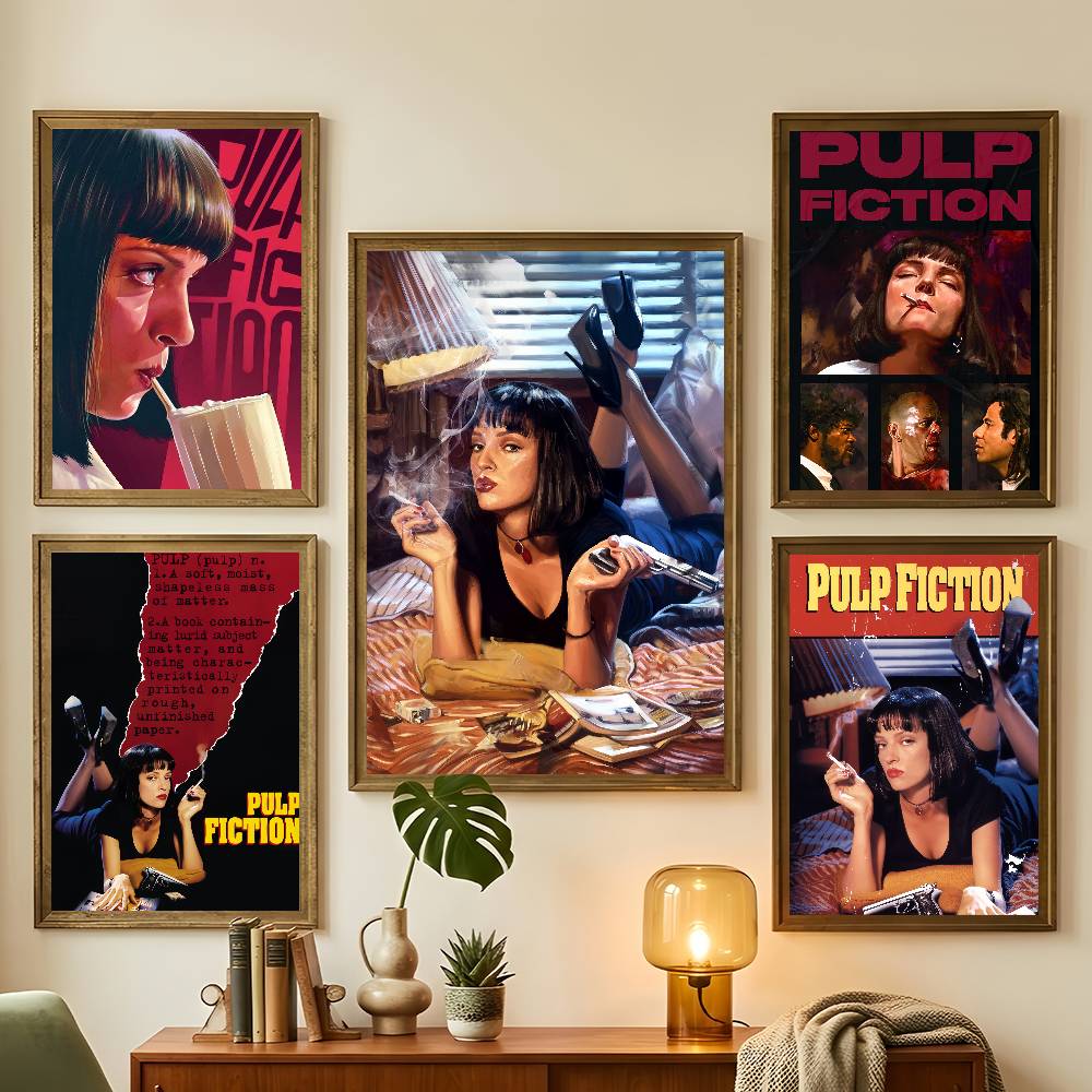 Movies Pulp Fiction Poster For - đánh giá và giá Gaming Accessories Bedroom