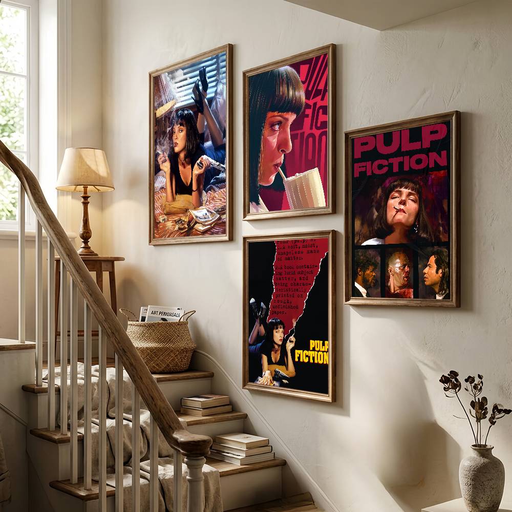 Movies Pulp Fiction Poster For - đánh giá và giá Gaming Accessories Bedroom