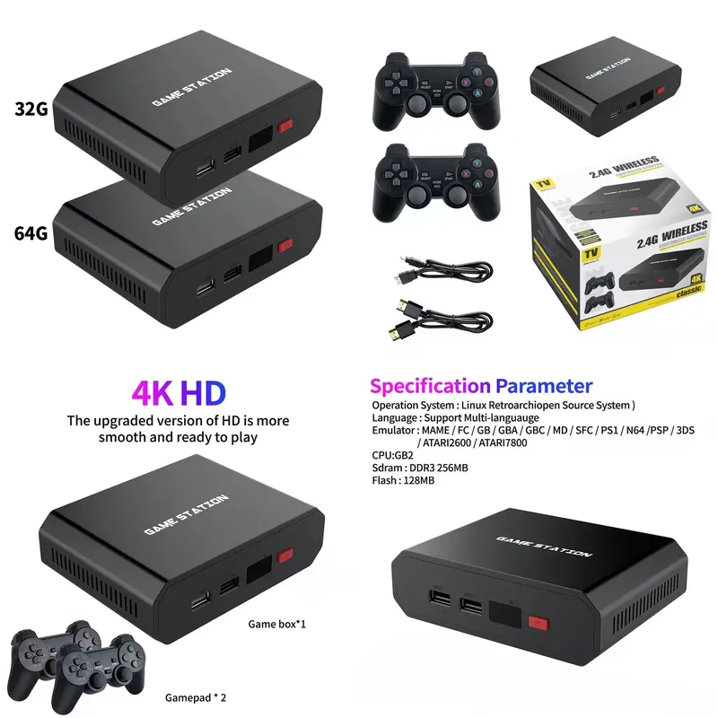 M8plus HD Video Game Console B - đánh giá và giá Gaming Accessories