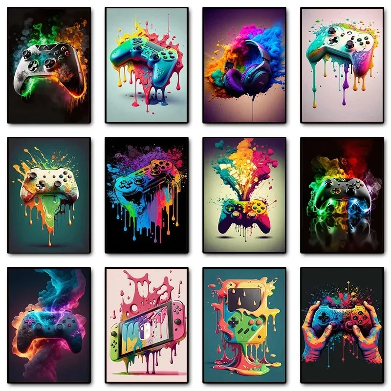 Colorful Pop Art Gamer Control - đánh giá và giá Gaming Accessories Bedroom