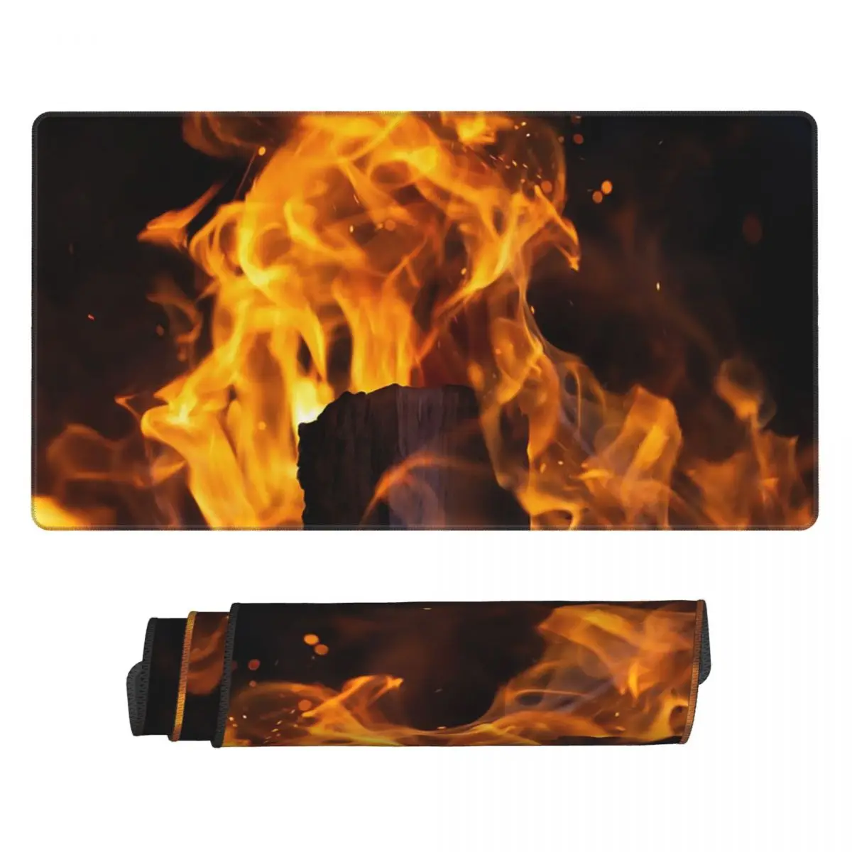 Large Mouse Pad Burning Fire W - đánh giá và giá Gaming Accessories For Free Fire
