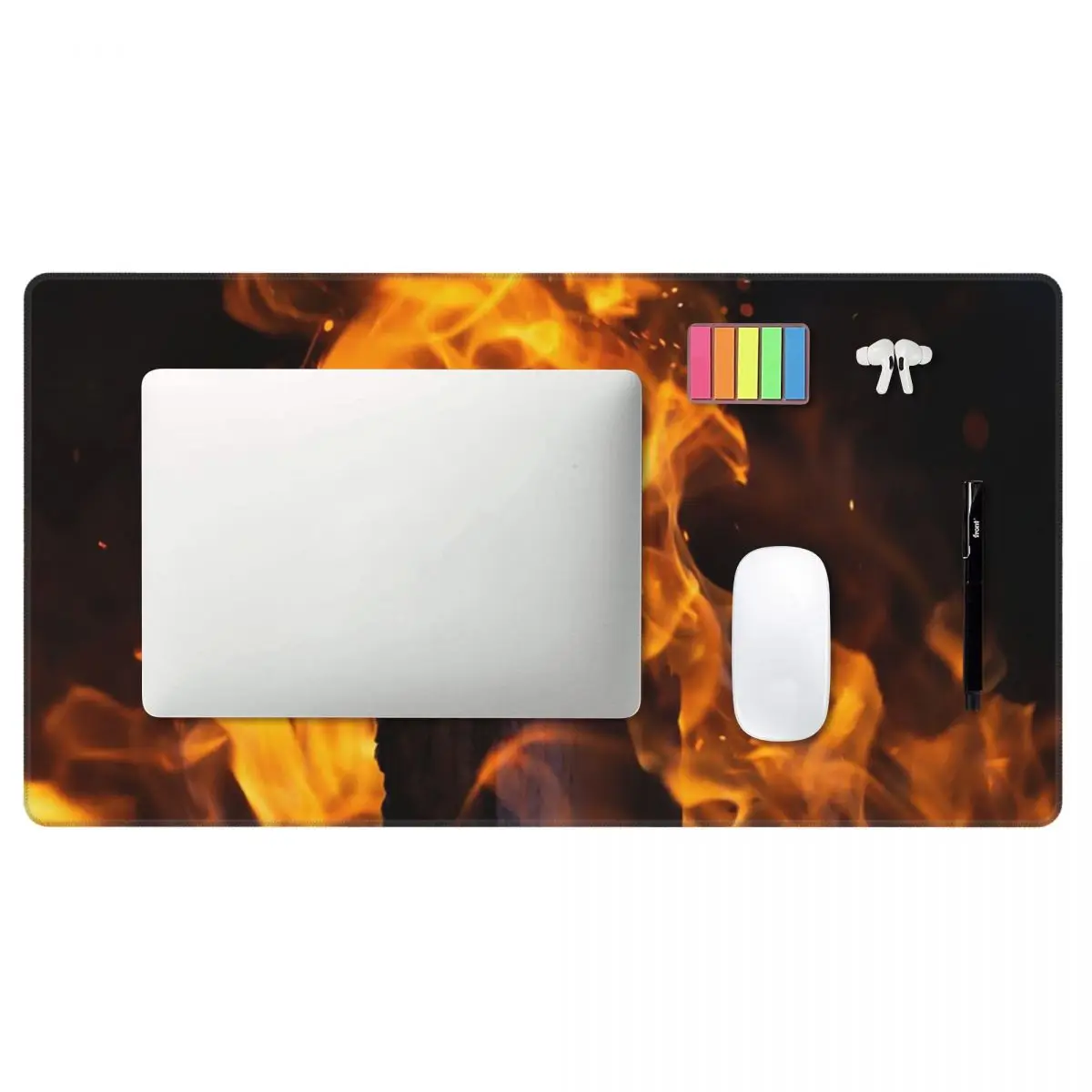 Large Mouse Pad Burning Fire W - đánh giá và giá Gaming Accessories For Free Fire