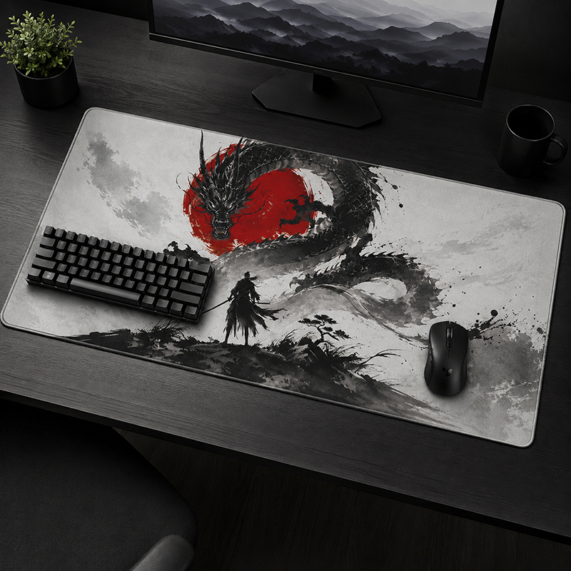 Mouse Pad Gaming Ink Dragon pr - đánh giá và giá Gaming Accessories On Sale