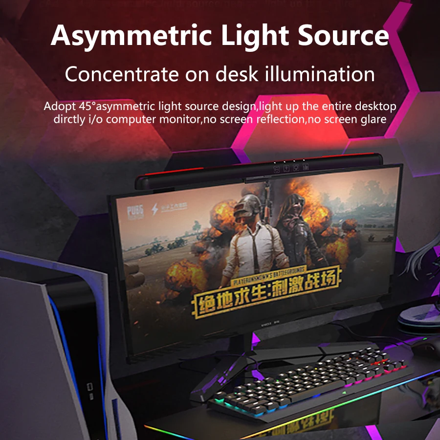 USB Stepless Dimming Screen Ha - đánh giá và giá Gaming Accessories Bedroom