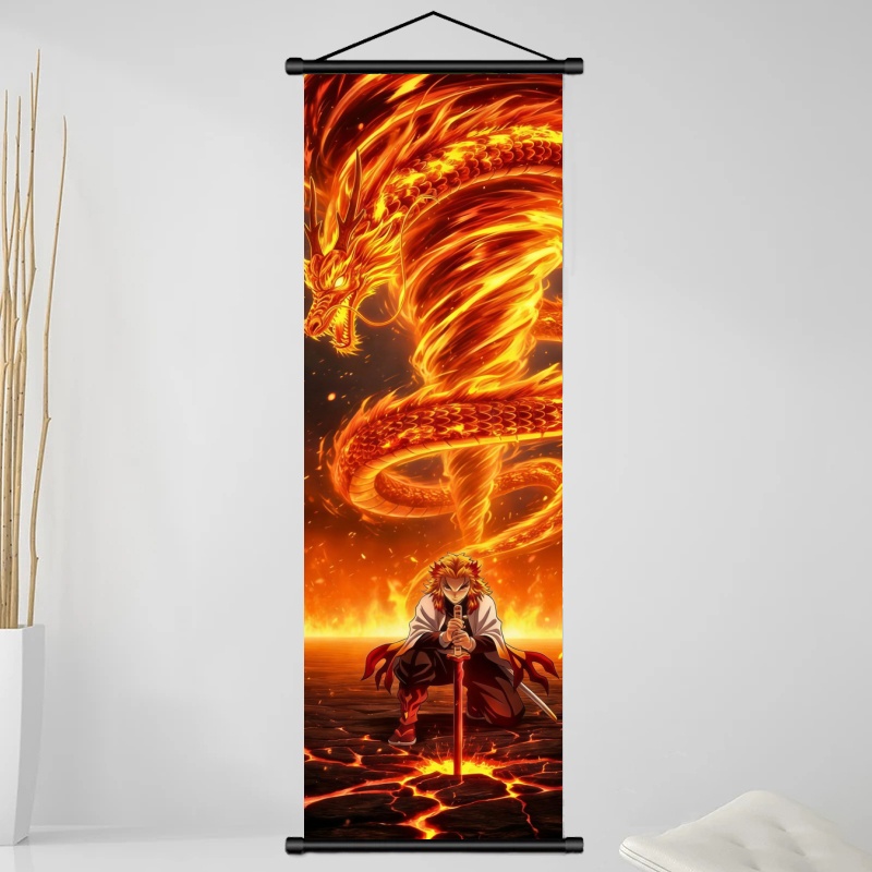 Demon Slayer Kyojuro Rengoku H - đánh giá và giá Gaming Accessories Bedroom