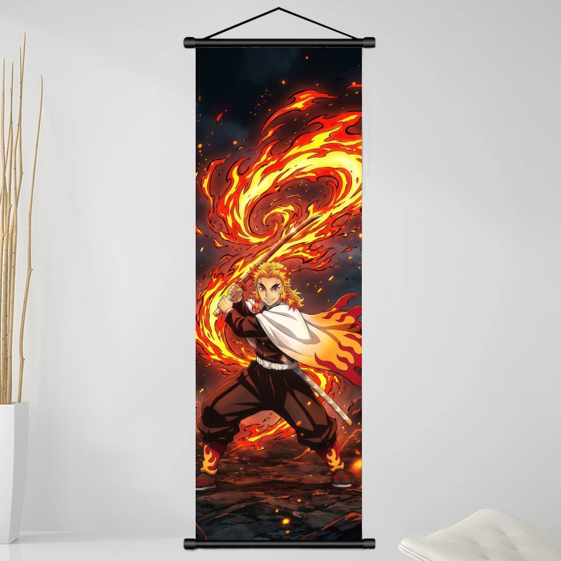Demon Slayer Kyojuro Rengoku H - đánh giá và giá Gaming Accessories Bedroom