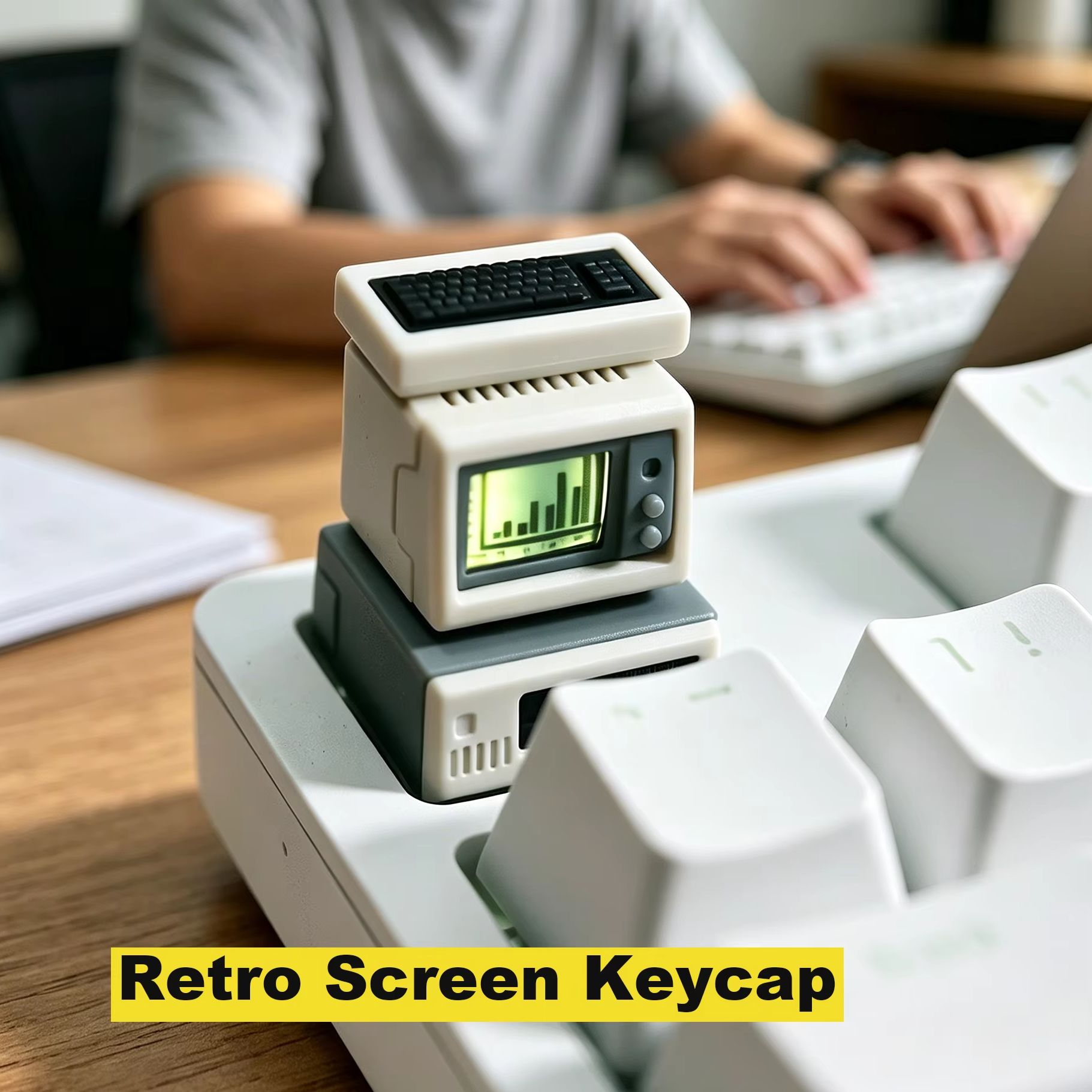 Retro Computer Keycap Backlit  - đánh giá và giá Video Gaming Accessories