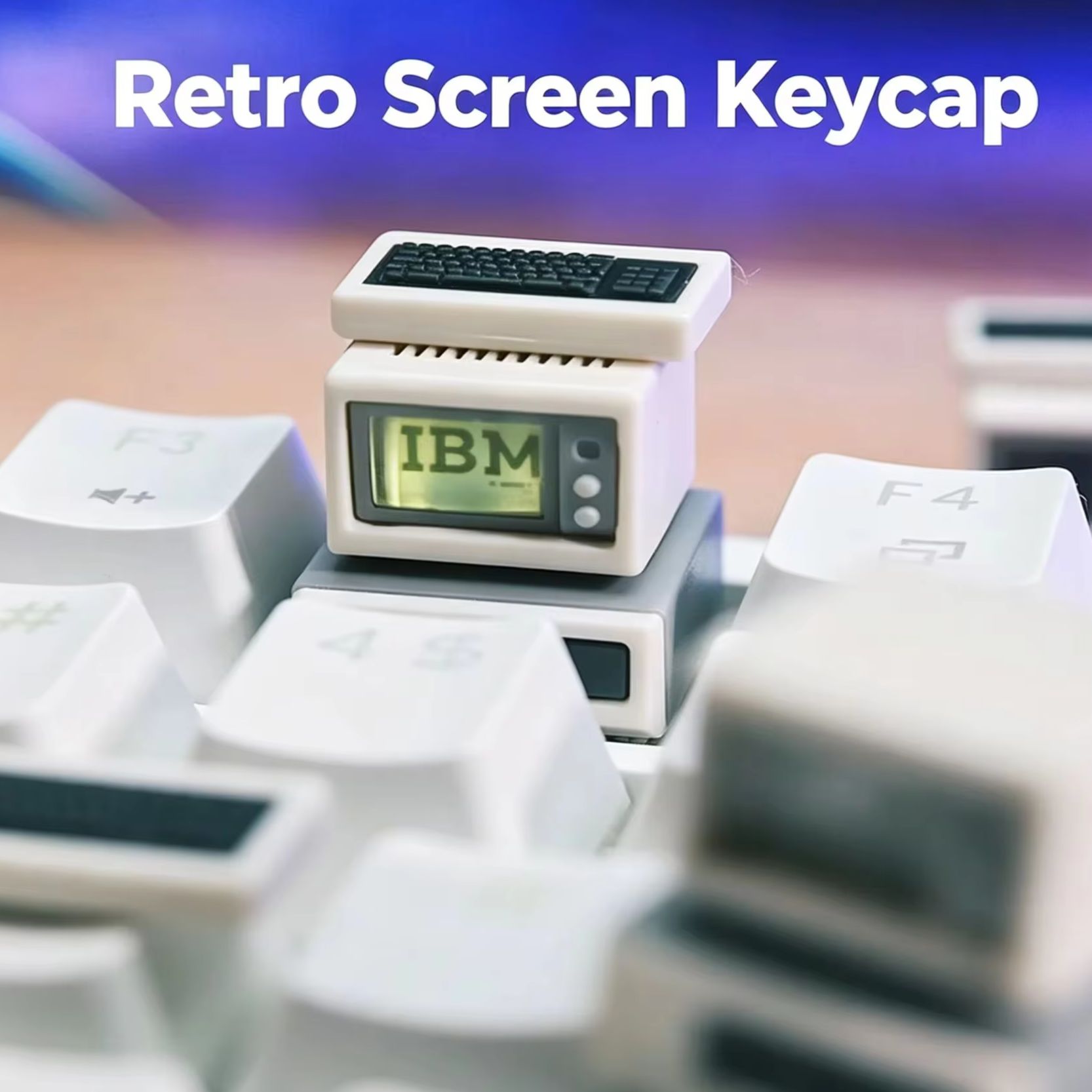 Retro Computer Keycap Backlit  - đánh giá và giá Video Gaming Accessories