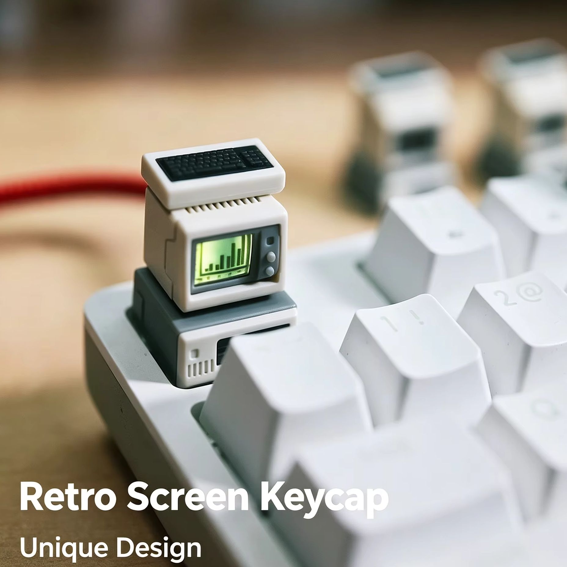 Retro Computer Keycap Backlit  - đánh giá và giá Video Gaming Accessories
