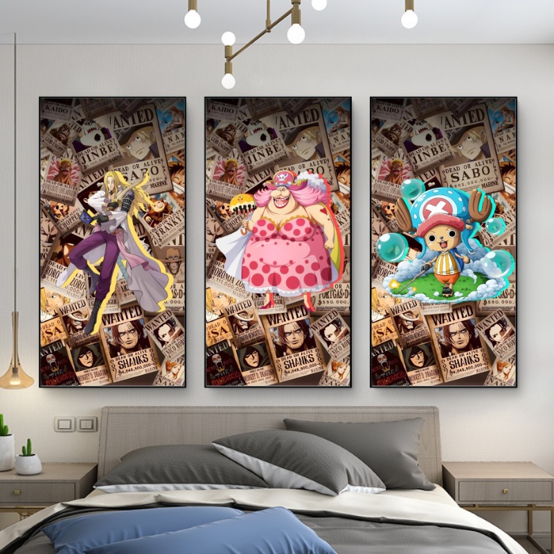 One Piece Wanted Poster Wall D - đánh giá và giá Gaming Accessories For Free Fire