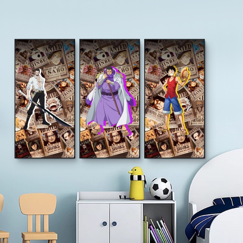 One Piece Wanted Poster Wall D - đánh giá và giá Gaming Accessories For Free Fire