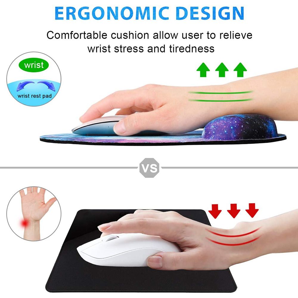 Wrist Rest Mouse Pad Silicone  - đánh giá và giá Gaming Accessories On Sale