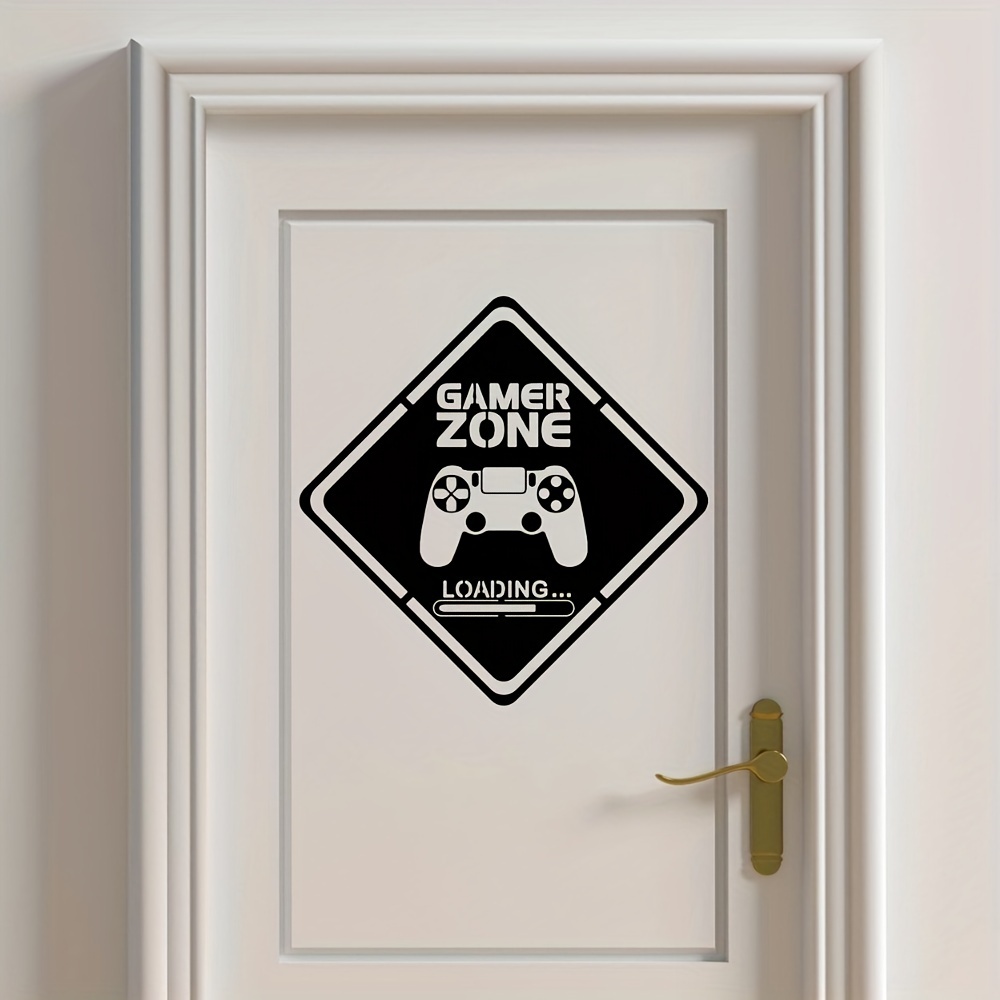 1pc Gamer Zone Door Decal Wall - đánh giá và giá Gaming Accessories Bedroom