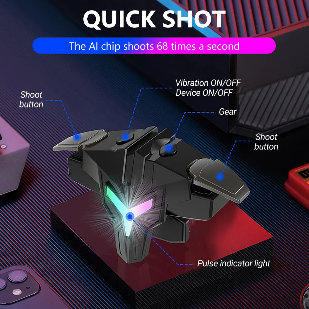 A1 Mobile Game Trigger for PUB - đánh giá và giá Gaming Accessories For Free Fire
