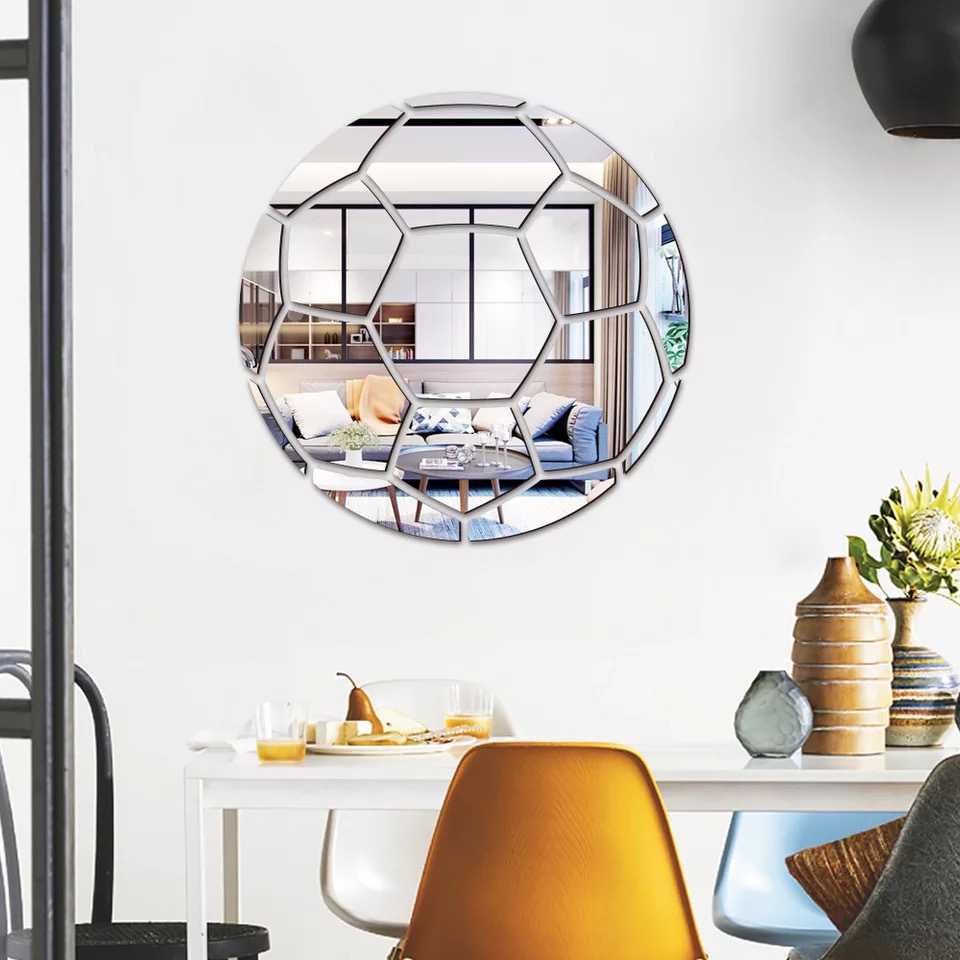 Basketball Mirror Wall Sticker - đánh giá và giá Gaming Accessories Bedroom