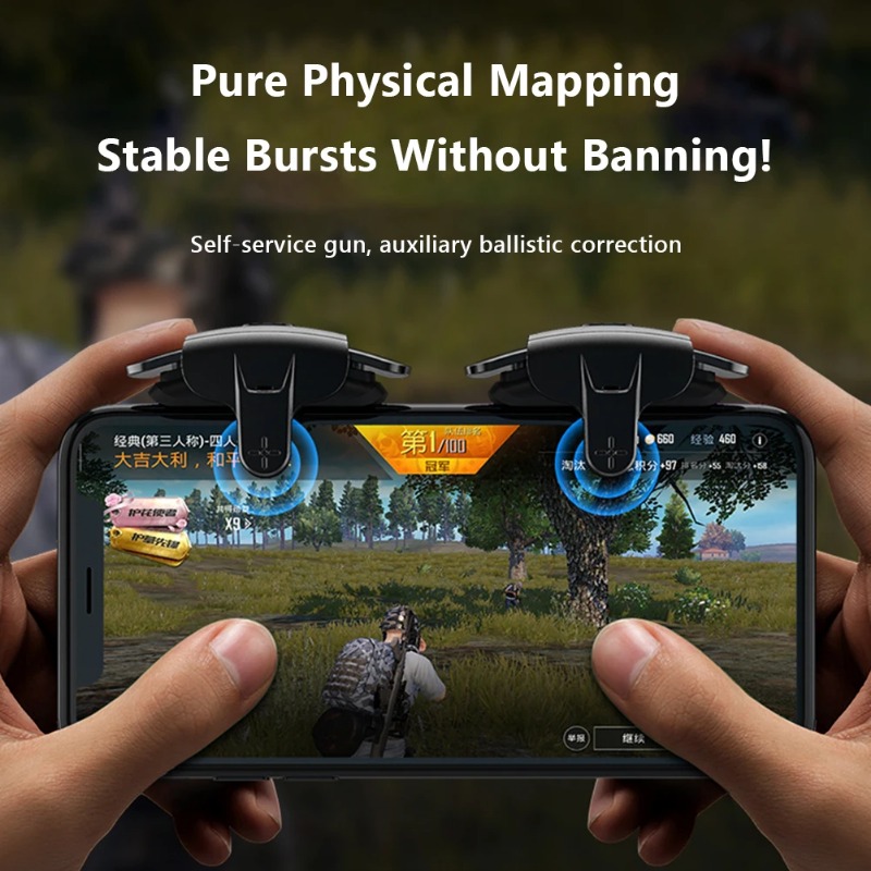 AK05 Game Controller For PUBG  - đánh giá và giá Gaming Accessories For Free Fire